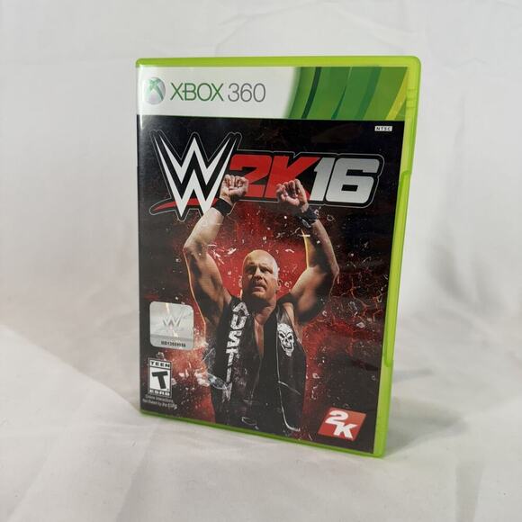 WWE 2K16 (Microsoft Xbox 360, 2015) CIB Complete In Box - Picture 1 of 3